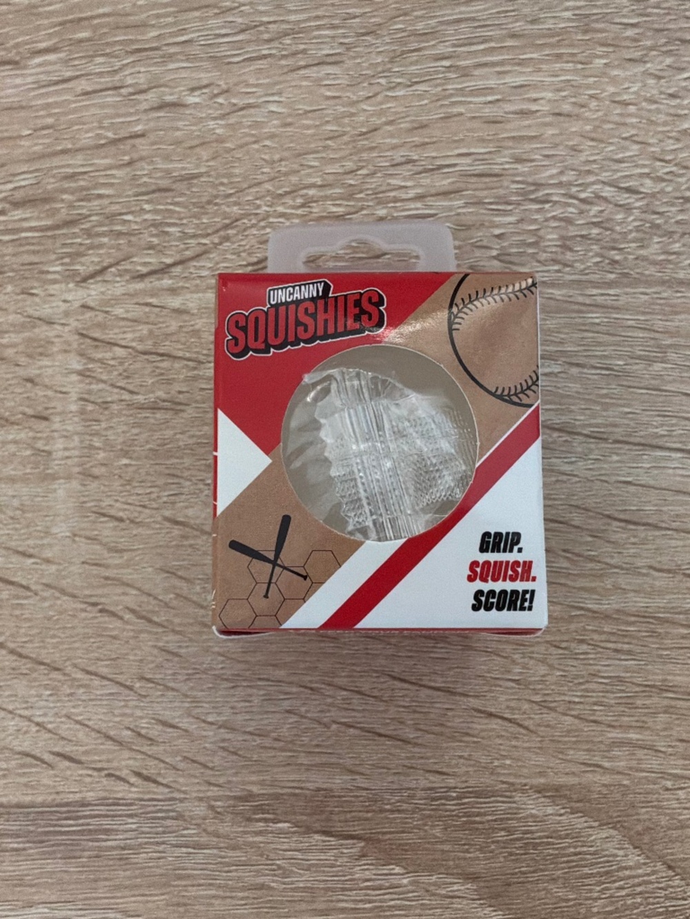 Mini baseball squishy